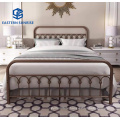 Wholesale Small Volume Metal Home Hotel Furniture Queen King Bed Frame